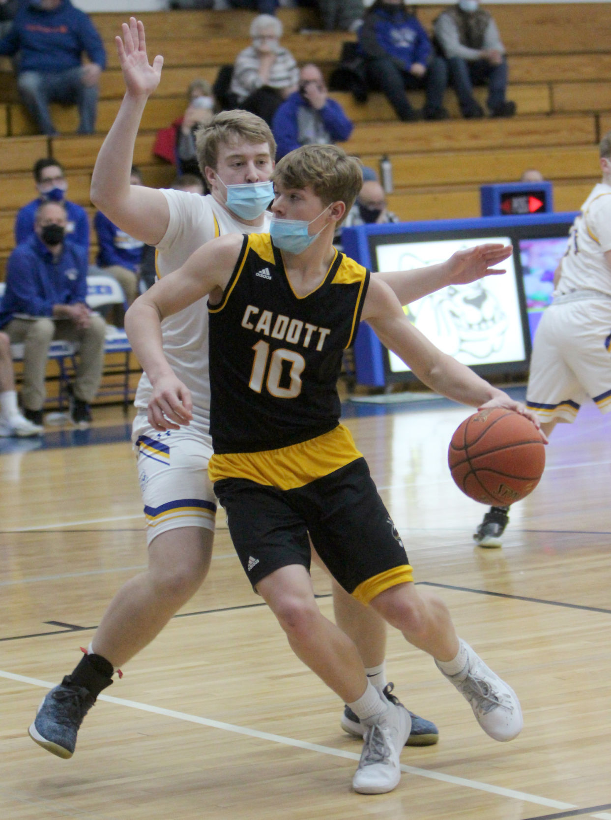 Cadott at McDonell boys basketball 1-18-21